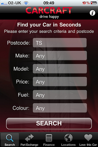 Carcraft: обзор приложения для iPhone