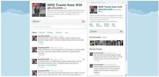 ІІ Мировая война в твитах: Элвин Коллинсон воссоздает историю  почасово