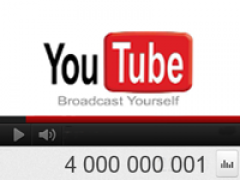 Количество ежедневных просмотров на YouTube достигло 4 миллиардов