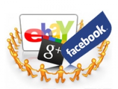 eBay намеревается интегрировать свой сервис с Facebook и Google+