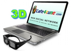 Cafe4tune.com – новый конкурент Facebook с 3D-возможностями